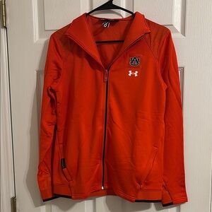 Auburn Under Armour Full Zip Track Jacket
